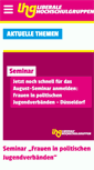 Mobile Screenshot of liberale-hochschulgruppen.de